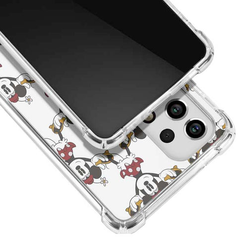 Disney Minnie Mouse Pattern Formation Galaxy A53 5G Clear Case
