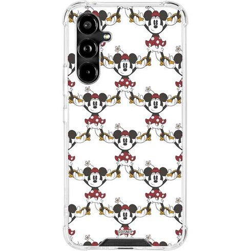 Disney Minnie Mouse Pattern Formation Galaxy A54 5G Clear Case