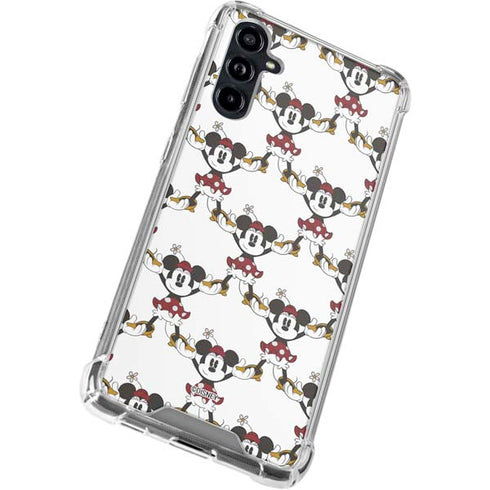 Disney Minnie Mouse Pattern Formation Galaxy A54 5G Clear Case