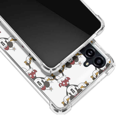 Disney Minnie Mouse Pattern Formation Galaxy A54 5G Clear Case