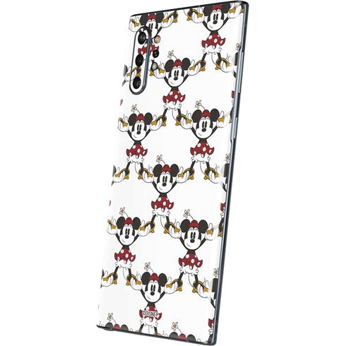 Disney Minnie Mouse Pattern Formation Galaxy Note 10 Plus Skin