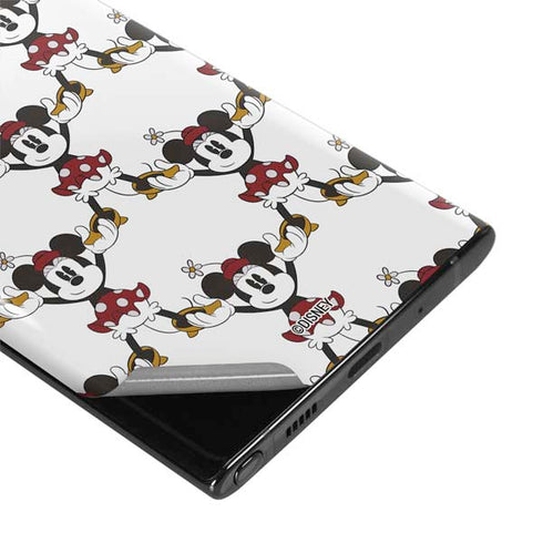 Disney Minnie Mouse Pattern Formation Galaxy Note 10 Plus Skin