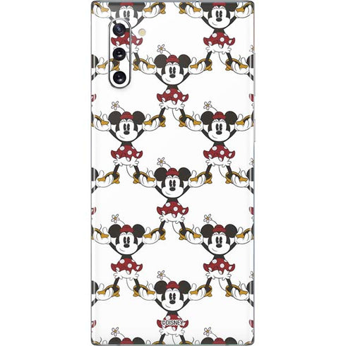 Disney Minnie Mouse Pattern Formation Galaxy Note 10 Skin
