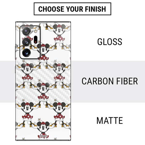 Disney Minnie Mouse Pattern Formation Galaxy Note20 Ultra 5G Skin