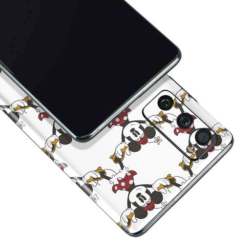 Disney Minnie Mouse Pattern Formation Galaxy S20 Fan Edition Skin