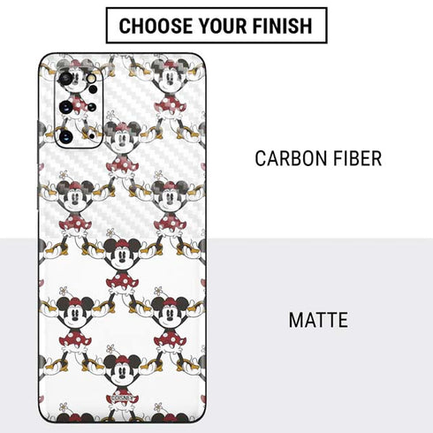 Disney Minnie Mouse Pattern Formation Galaxy S20 Plus Skin