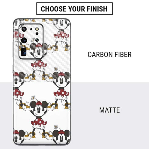 Disney Minnie Mouse Pattern Formation Galaxy S20 Ultra 5G Skin