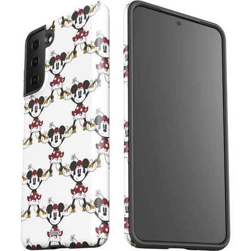 Disney Minnie Mouse Pattern Formation Galaxy S21 FE Pro Case