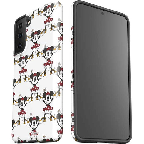 Disney Minnie Mouse Pattern Formation Galaxy S21 Plus 5G Pro Case