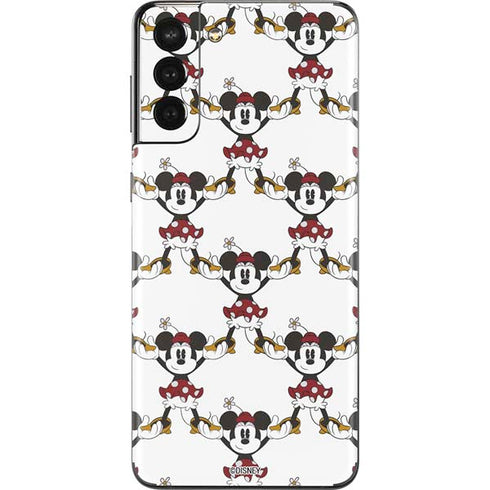 Disney Minnie Mouse Pattern Formation Galaxy S21 Plus 5G Skin