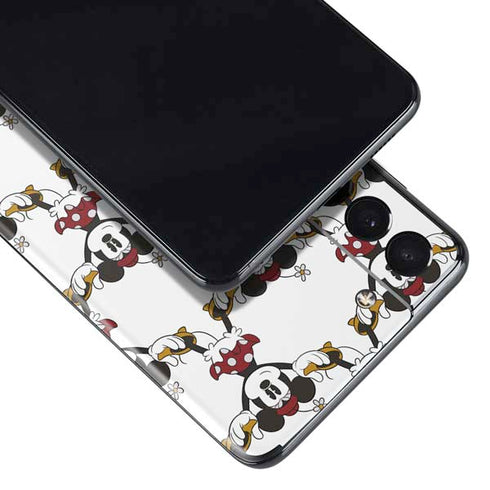 Disney Minnie Mouse Pattern Formation Galaxy S21 Plus 5G Skin