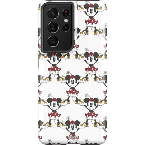 Disney Minnie Mouse Pattern Formation Galaxy S21 Ultra 5G Pro Case