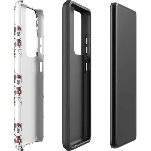 Disney Minnie Mouse Pattern Formation Galaxy S21 Ultra 5G Pro Case