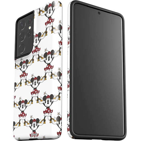 Disney Minnie Mouse Pattern Formation Galaxy S21 Ultra 5G Pro Case