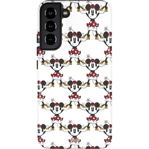 Disney Minnie Mouse Pattern Formation Galaxy S22 Plus Pro Case