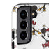 Disney Minnie Mouse Pattern Formation Galaxy S22 Plus Pro Case