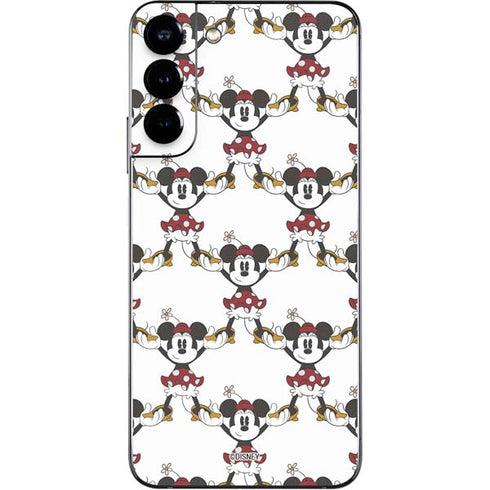 Disney Minnie Mouse Pattern Formation Galaxy S22 Plus Skin