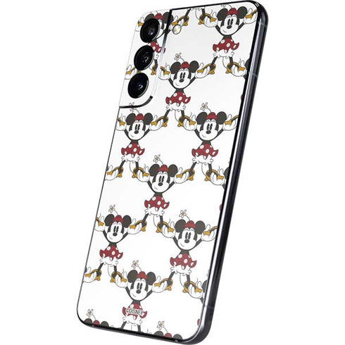 Disney Minnie Mouse Pattern Formation Galaxy S22 Plus Skin