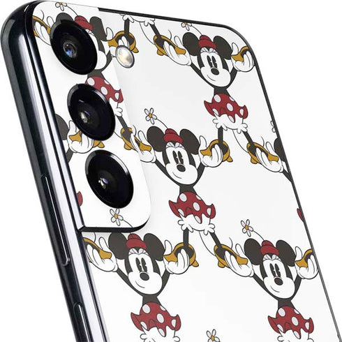 Disney Minnie Mouse Pattern Formation Galaxy S22 Plus Skin
