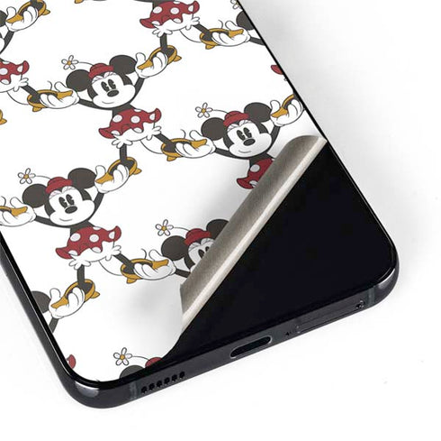 Disney Minnie Mouse Pattern Formation Galaxy S22 Plus Skin