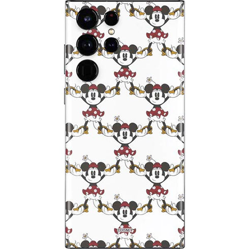 Disney Minnie Mouse Pattern Formation Galaxy S22 Ultra Skin