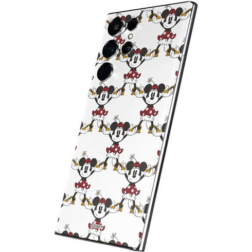 Disney Minnie Mouse Pattern Formation Galaxy S22 Ultra Skin