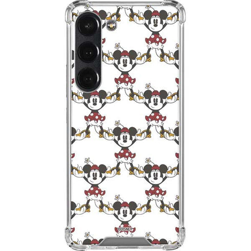 Disney Minnie Mouse Pattern Formation Galaxy S23 Clear Case