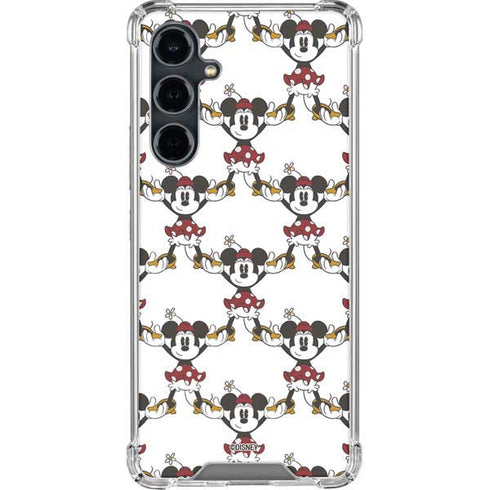 Disney Minnie Mouse Pattern Formation Galaxy S23 FE Clear Case
