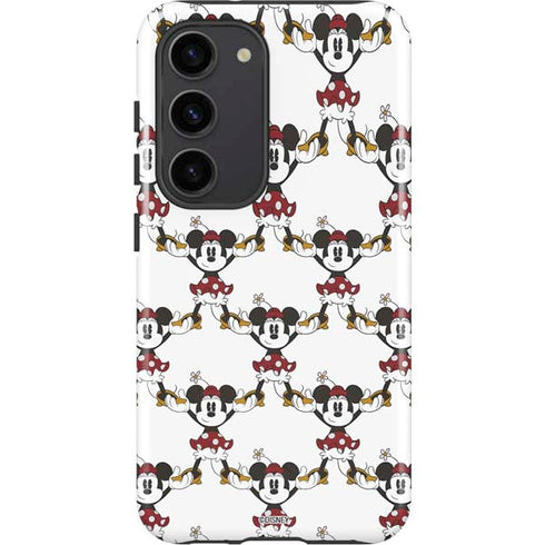 Disney Minnie Mouse Pattern Formation Galaxy S23 Pro Case