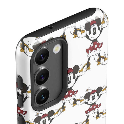 Disney Minnie Mouse Pattern Formation Galaxy S23 Pro Case