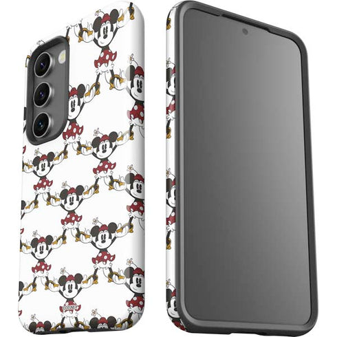 Disney Minnie Mouse Pattern Formation Galaxy S23 Pro Case