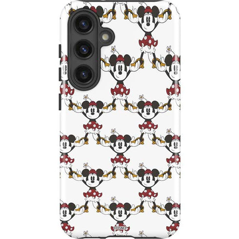 Disney Minnie Mouse Pattern Formation Galaxy S24 Plus Impact Case