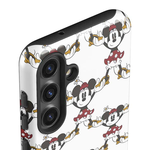 Disney Minnie Mouse Pattern Formation Galaxy S24 Plus Impact Case