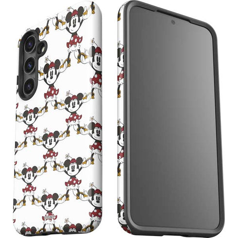 Disney Minnie Mouse Pattern Formation Galaxy S24 Plus Impact Case