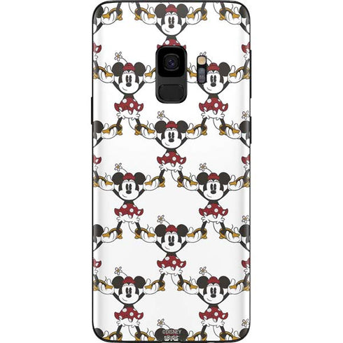 Disney Minnie Mouse Pattern Formation Galaxy S9 Skin
