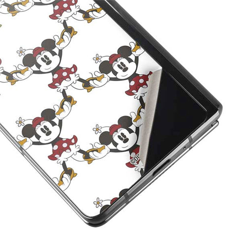 Disney Minnie Mouse Pattern Formation Galaxy Z Fold2 5G Skin