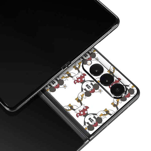 Disney Minnie Mouse Pattern Formation Galaxy Z Fold3 5G Skin