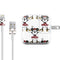 Disney Minnie Mouse Pattern Formation iPad Charger (10W USB) Skin