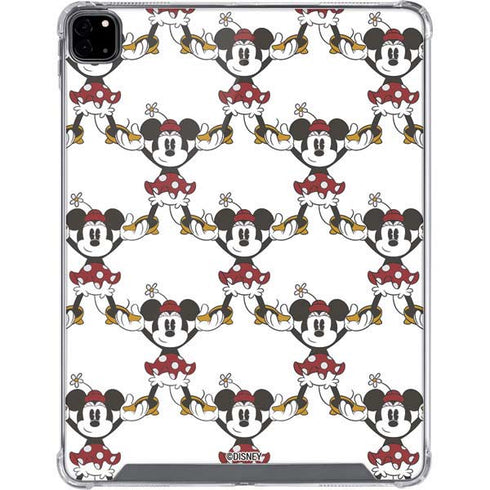 Disney Minnie Mouse Pattern Formation iPad Pro 12.9in (2020) Clear Case