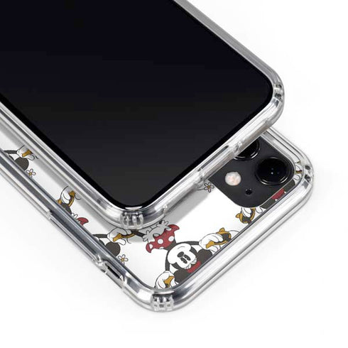 Disney Minnie Mouse Pattern Formation iPhone 11 Clear Case