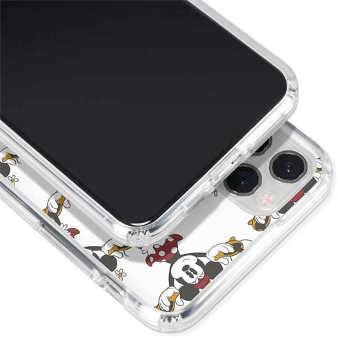 Disney Minnie Mouse Pattern Formation iPhone 11 Pro Clear Case