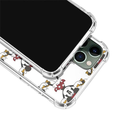 Disney Minnie Mouse Pattern Formation iPhone 11 Pro Max Clear Case