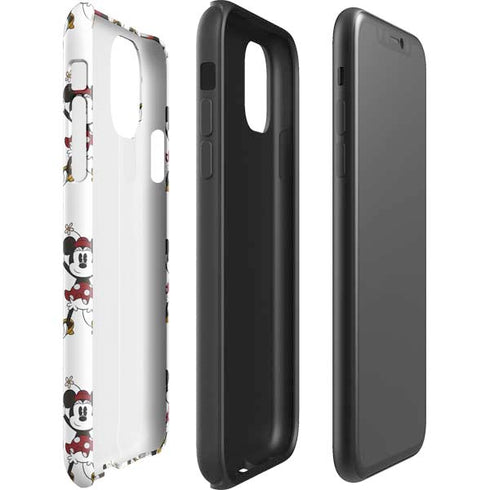 Disney Minnie Mouse Pattern Formation iPhone 11 Pro Max Impact Case