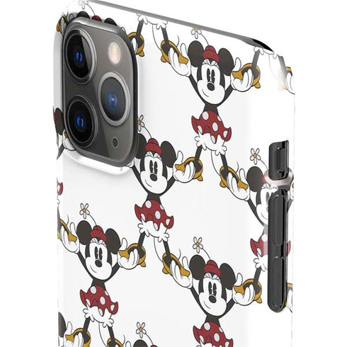 Disney Minnie Mouse Pattern Formation iPhone 11 Pro Max Lite Case