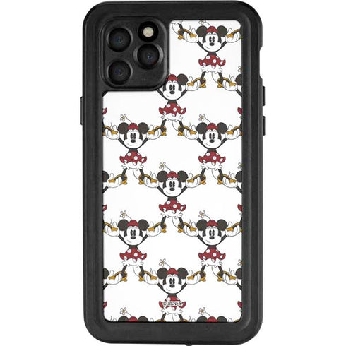 Disney Minnie Mouse Pattern Formation iPhone 11 Pro Waterproof Case