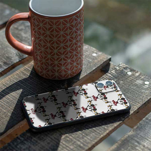 Disney Minnie Mouse Pattern Formation iPhone 11 Skin