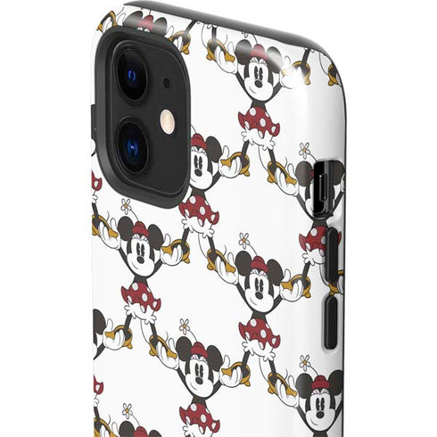 Disney Minnie Mouse Pattern Formation iPhone 12 Impact Case