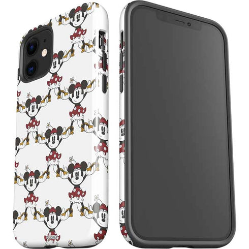Disney Minnie Mouse Pattern Formation iPhone 12 Mini Impact Case