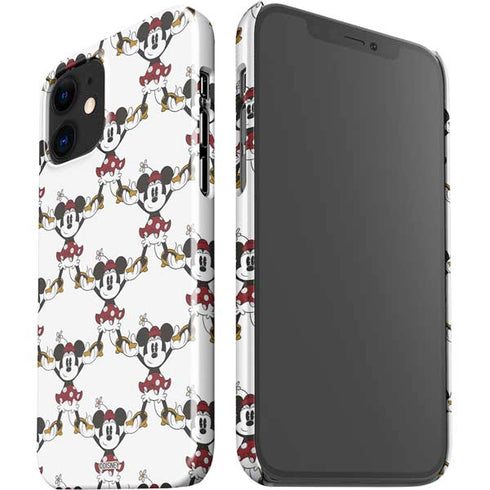 Disney Minnie Mouse Pattern Formation iPhone 12 Mini Lite Case