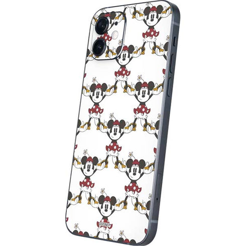 Disney Minnie Mouse Pattern Formation iPhone 12 Mini Skin